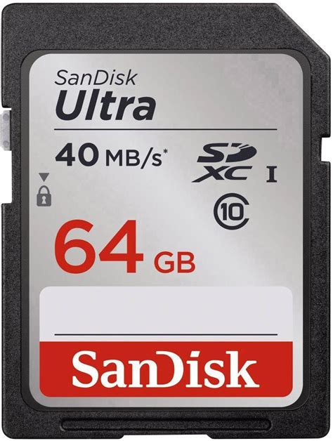 Sandisk Ultra Sdxc Card Gb Class Uhs I Conrad