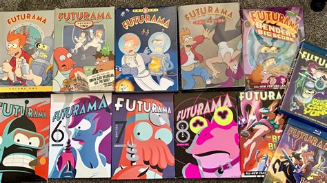 My Complete Futurama Dvd And Blu Ray Collection Youtube