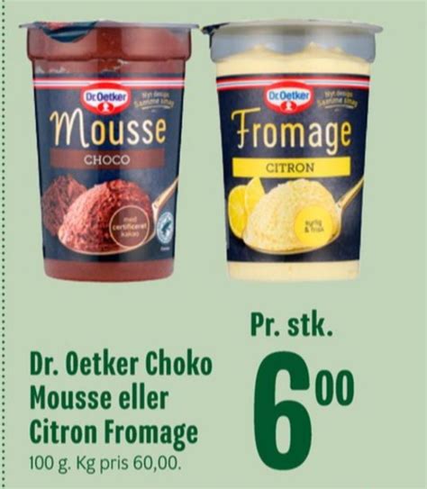 Dr Oetker Dessert Min K Bmand August Alle Tilbudsavis