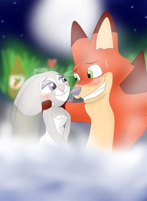 Nick Wilde and Judy Hopps Hot Springs by CristianDarkraDx2496 on DeviantArt