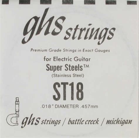 Ghs Super Steels 018 St18 Ghs St18 Ghs St18