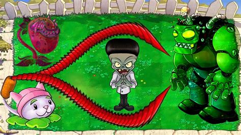 Cattail Vs Chomper Vs Zomboss Gargantuar Plants Vs Zombies Hack