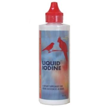 Liquid Iodine Supplement – Our Feathered Friends