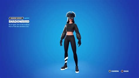 Fortnite Shadowbird Skin Youtube