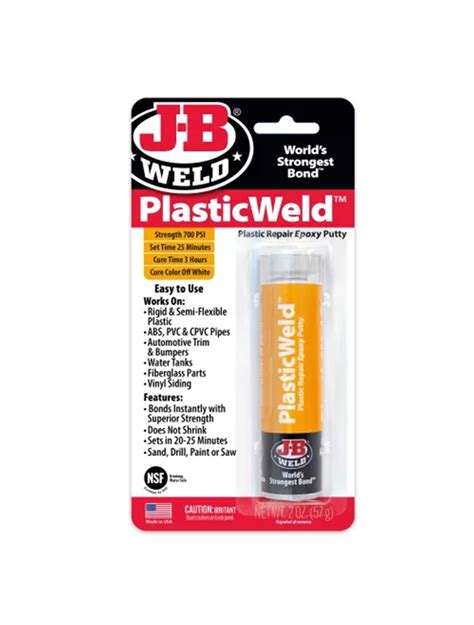 J B Weld 8237 Plasticweld Epoxy Putty