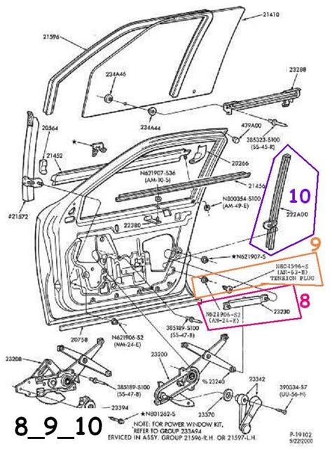 Repairing Manual Door Lock Taurus Car Club Of America Ford Taurus Forum