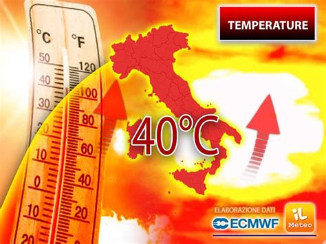 Meteo TEMPERATURE ARRIVA La Prima SUPER ONDATA Di CALDO ESTIVO