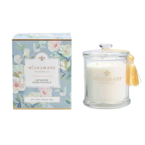 Wick2ware Australia Scented Candle Japanese Honeysuckle 380g141 Oz