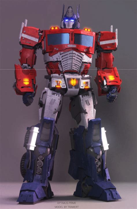 Transformers Optimus Prime Model