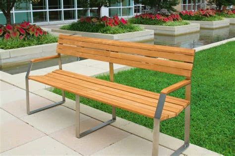 Composite Benches For Commercial Park And Outdoor Furniture Use - UNFLOOR