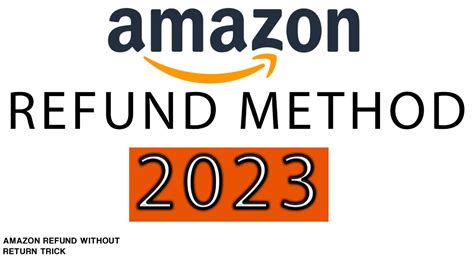 Amazon Refund Method 2022 Amazon Refund Trick Without Return How To