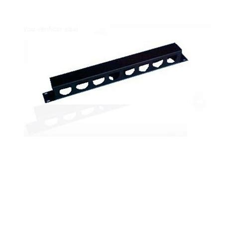 Passa Cabo Horizontal 1ux19 Preto Liso Gpcab0001