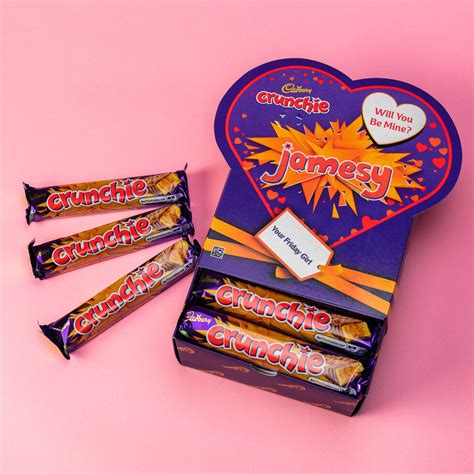 Personalised Cadbury Crunchie Valentines Box Firebox®