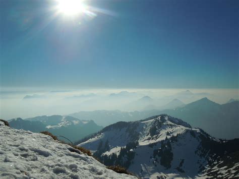 Tiefe Sonne über den Bayerischen Voralpen Fotos hikr org