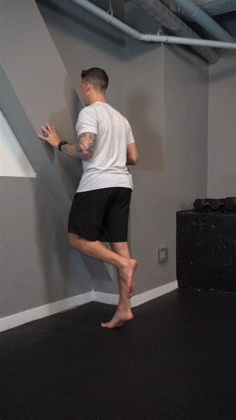 Single Leg Heel Raise Strength Test P Rehab