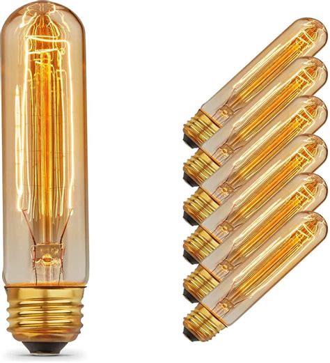 Buy Edison Tube 40 Watts (E-27 Holder) Tinted Warm White LED Bulb at 45 ...