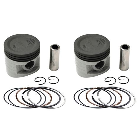 2 Sets Std 100 Motorfiets Piston Ring Clip Grandado