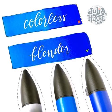 Tutorial How To Use The Colorless Blender Marker Art Fade Color