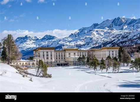 Maloja palace hi-res stock photography and images - Alamy