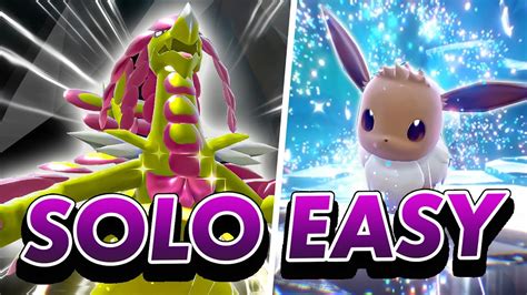 The BEST Pokemon To SOLO 7 Star EEVEE Tera Raid In Scarlet And Violet