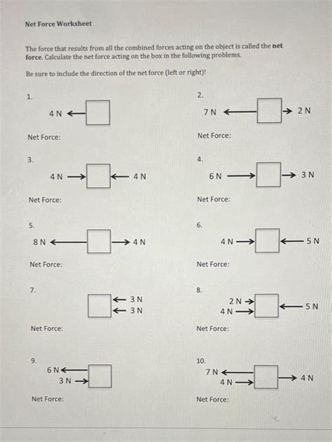 Calculate The Net Force Needed To Accelerate