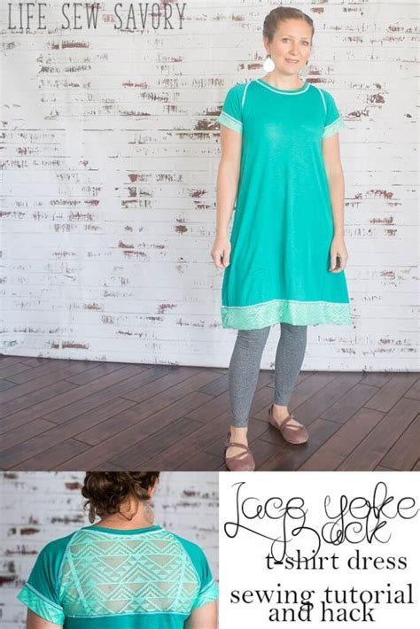 T Shirt Dress Tutorial Sewing Project And Tutorial From Life Sew Savory