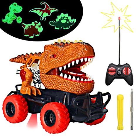 Remote Controlled T Rex Monster Truck With Stickers