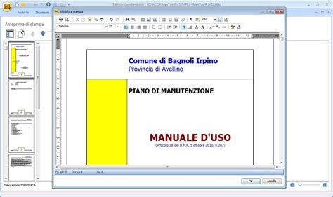 Software Per Il Piano Di Manutenzione ManTus ACCA Software