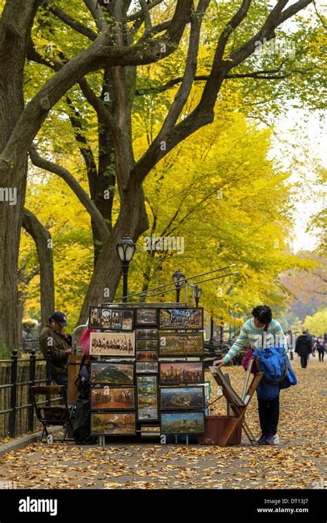 New York Central Park in fall Stock Photo - Alamy