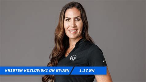 Kristen Kozlowski Talks Byu Mens And Womens Hoops Youtube