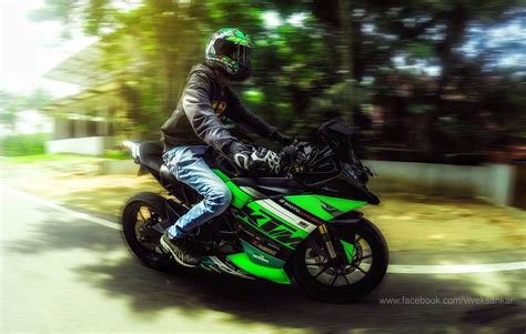 Modified Ktm Rc200 Green Viper From Kerala Modifiedx