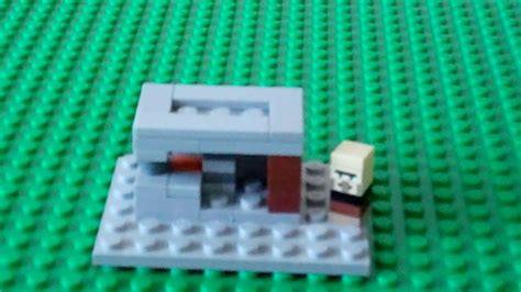 Lego Minecraft Micro Village Tutorial Part 1 Blacksmith Youtube