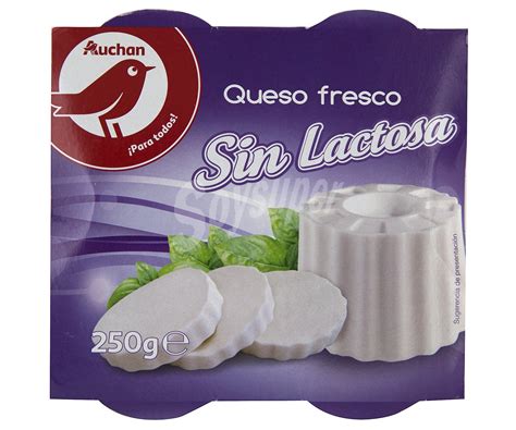 Producto Alcampo Queso Fresco Sin Lactosa 4 Uds X 62 5 G