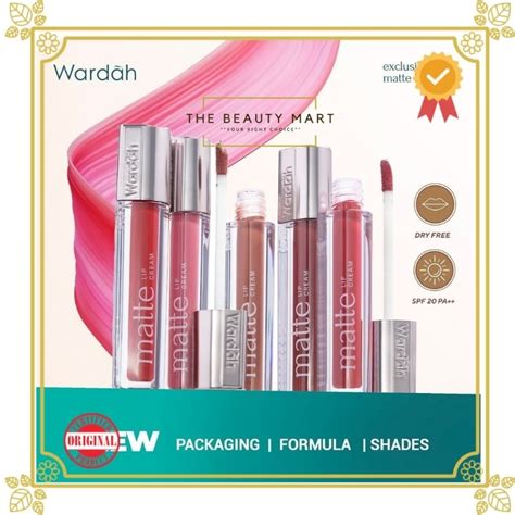 Jual Wardah Exclusive Matte Lip Cream NEW Wardah Matte Lip Cream