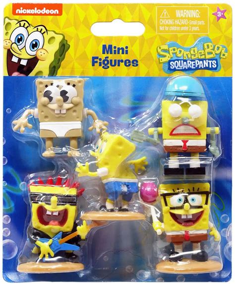 Spongebob Squarepants Hall Of Fame 2 5 Mini Figure Set Just Play ToyWiz