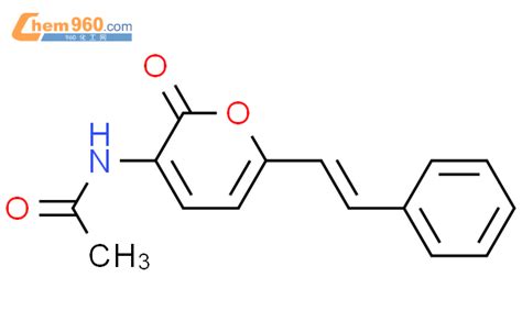 373651 03 7 Acetamide N 2 Oxo 6 1E 2 Phenylethenyl 2H Pyran 3 Yl