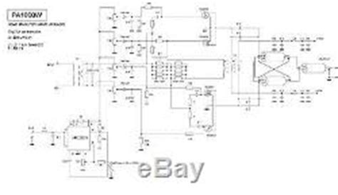 Hf Power Amplifier 1000w Mosfet Vrf2933 Sd2933 1kw Cwithssb Without Transistors