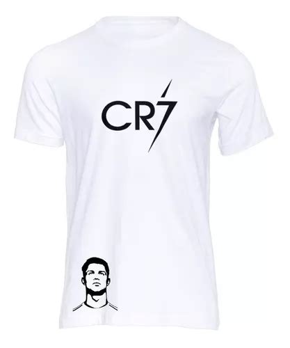 Polera Algodon Manga Corta Dise O Cristiano Ronaldo Cr Cuotas