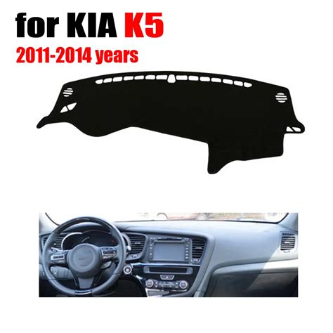 Car Dashboard Cover Mat For KIA K5 2011 2014 Years Left Hand Drive