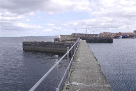 Breakwater Port Seton Harbour Richard Webb Geograph Britain And