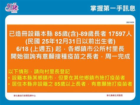 彰化縣政府全球資訊網 訊息中心 新聞訊息 6月20日彰化防疫記者會