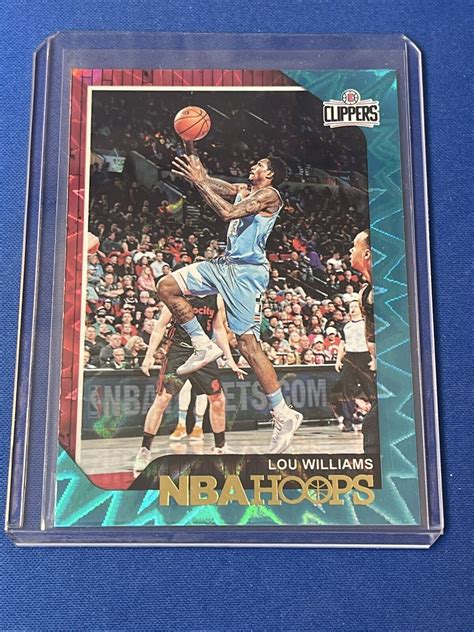 2018 19 Panini NBA Hoops Teal Explosion 85 Louis Williams For Sale