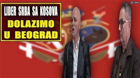 Nebojša Jović Lider Srba Sa Kosova I Davor Kalajžić Ko Si Ti Vučiću