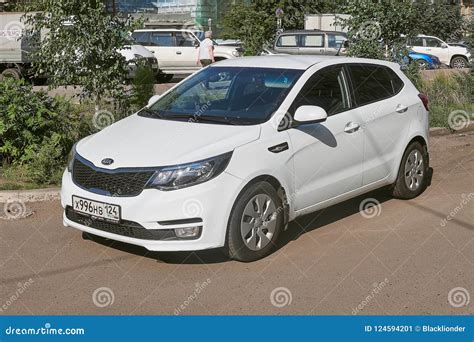 Kia Rio Front View Editorial Photo Image Of International 124594201