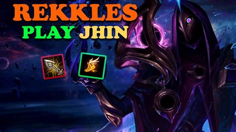 REKKLES PLAY ADC JHIN VS KALISTA EUW CHALLENGER PATCH 10 13 YouTube