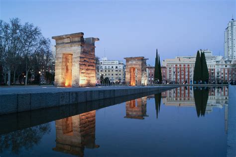 Debod Temple Stock Photo Image Of Madrid Exposure Dslr