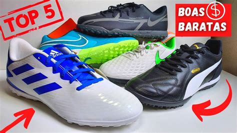 COMPRAR CHUTEIRAS SOCIETY BOAS E BARATAS MOSTREI 5 MODELOS ADIDAS PUMA