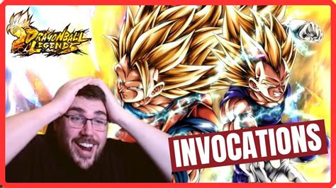 Invocation Goku Ssj Tag Vegeta Ssj Lf Dragon Ball Legends Youtube