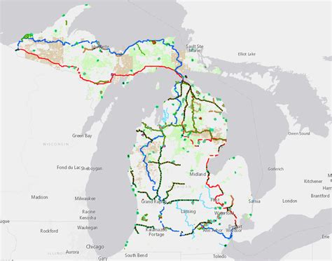 Michigan Orv Trail Maps Shari Demetria