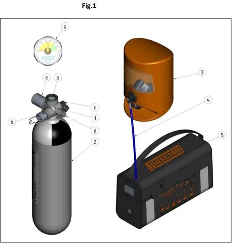 Spasciani Sk 1203 Emergency Escape Breathing Device Instruction Manual